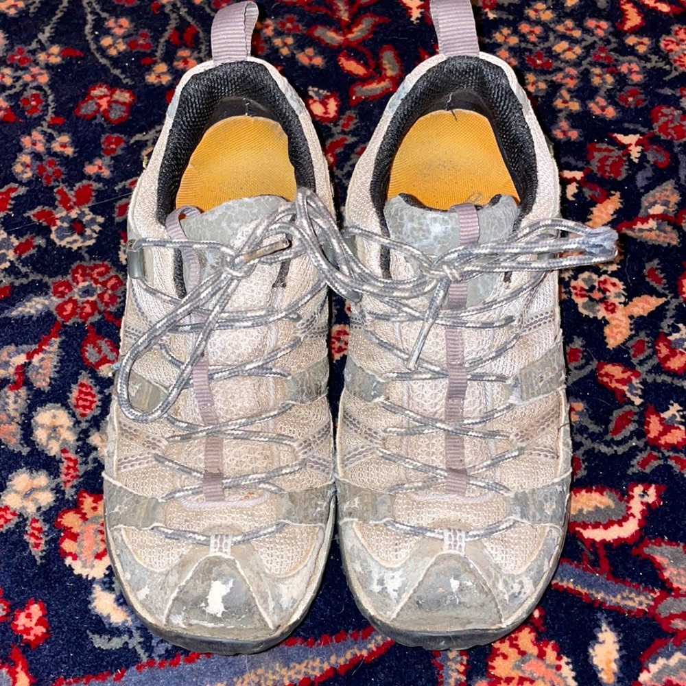 Women's Merrell Siren Sport GTX XCR Grey Hiking Shoes Vibram